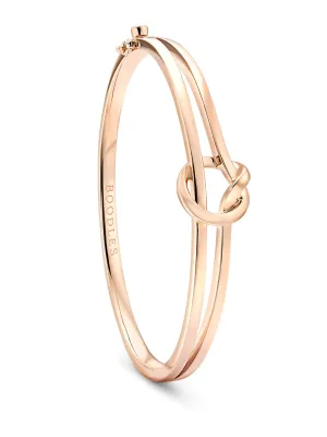 The Knot Rose Gold Bangle