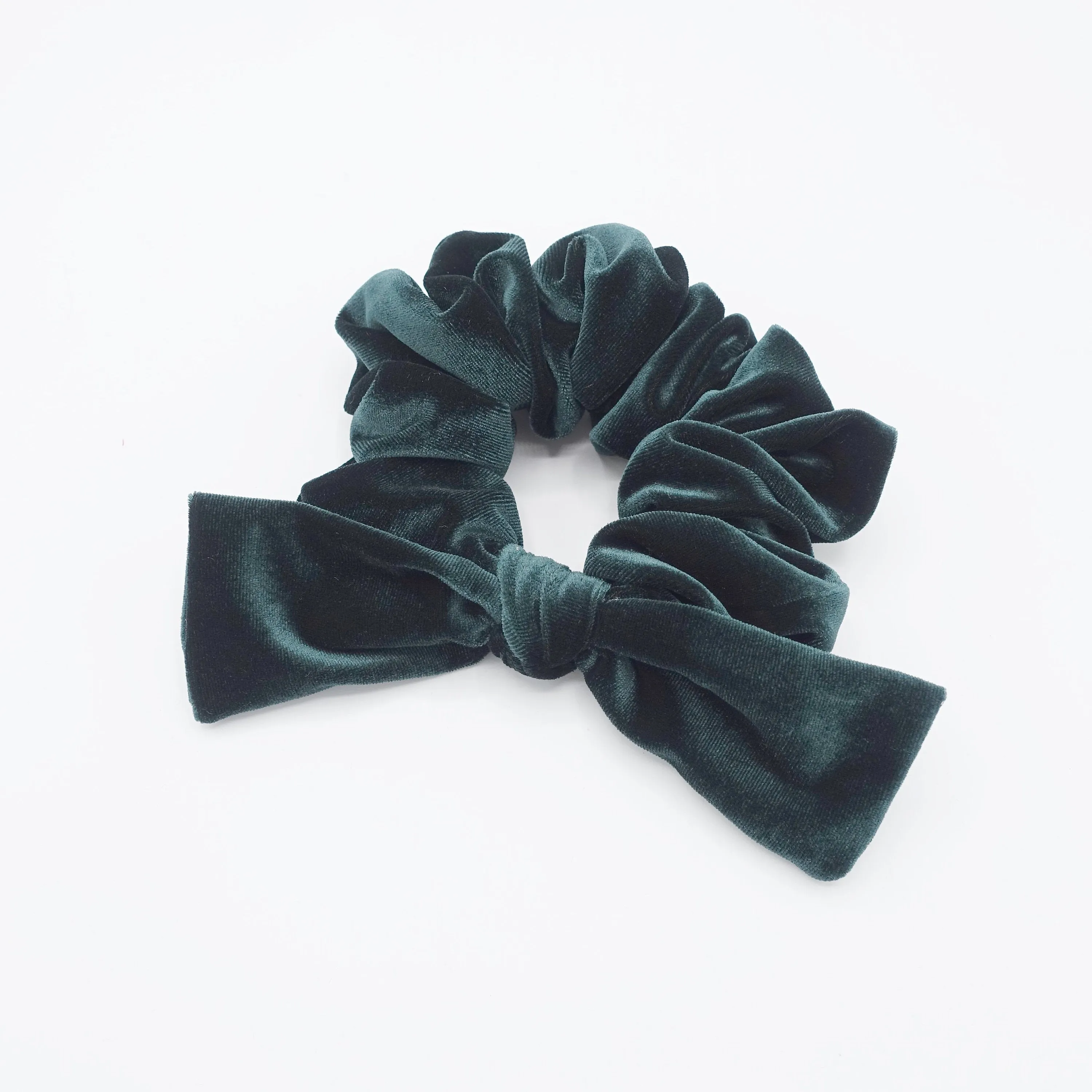 thick velvet scrunchies colorful hair elastic scrunchie knot hair accessory for women