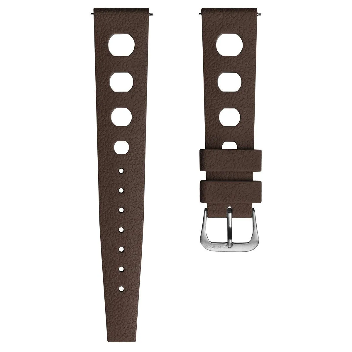 Tropical Regis FKM Rubber Watch Strap - Blue