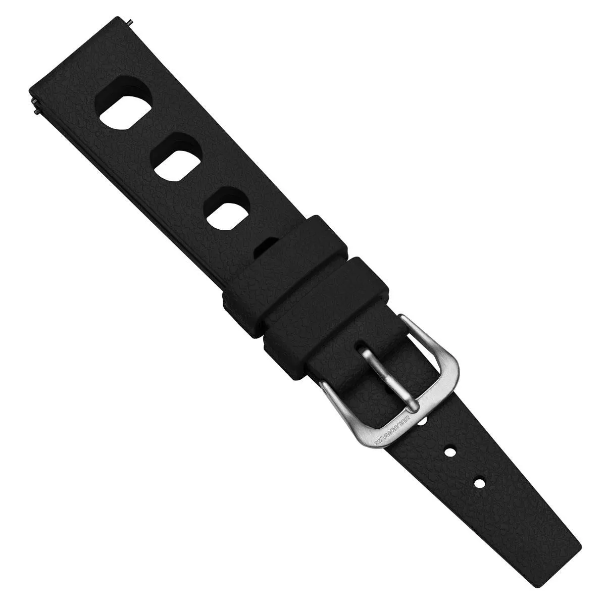 Tropical Regis FKM Rubber Watch Strap - Blue