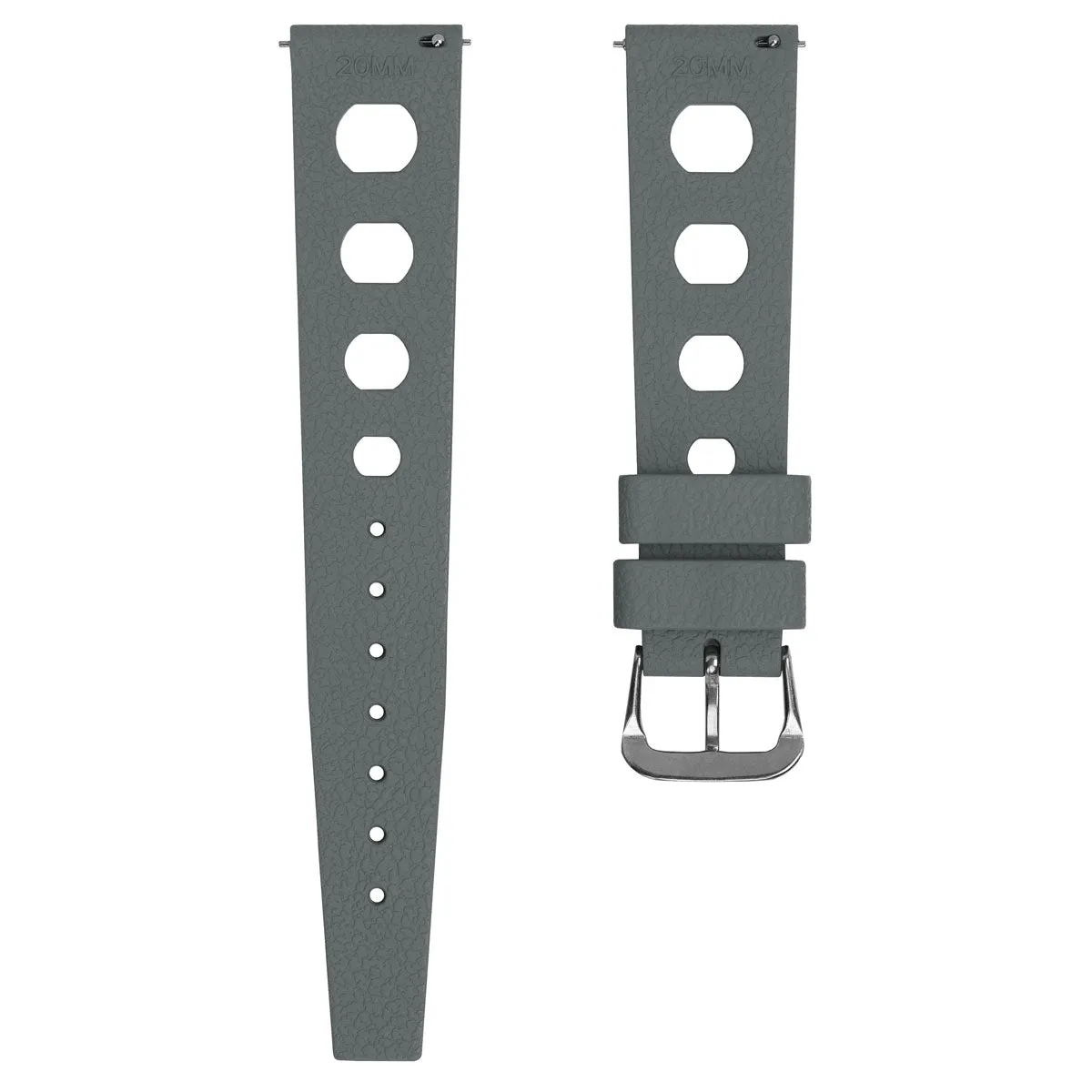 Tropical Regis FKM Rubber Watch Strap - Blue