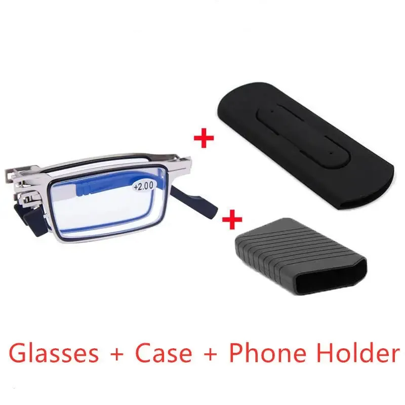 Ultra Light Titanium Material Screwless Foldable Reading Glasses