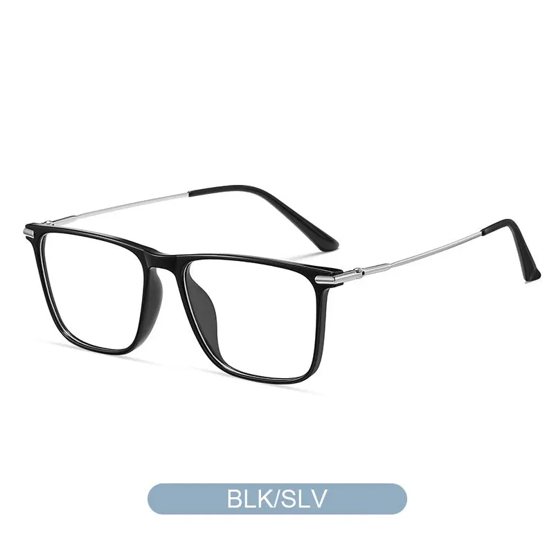 Vicky Women's Full Rim Square Tr 90 Titanium Reading Glasses 007