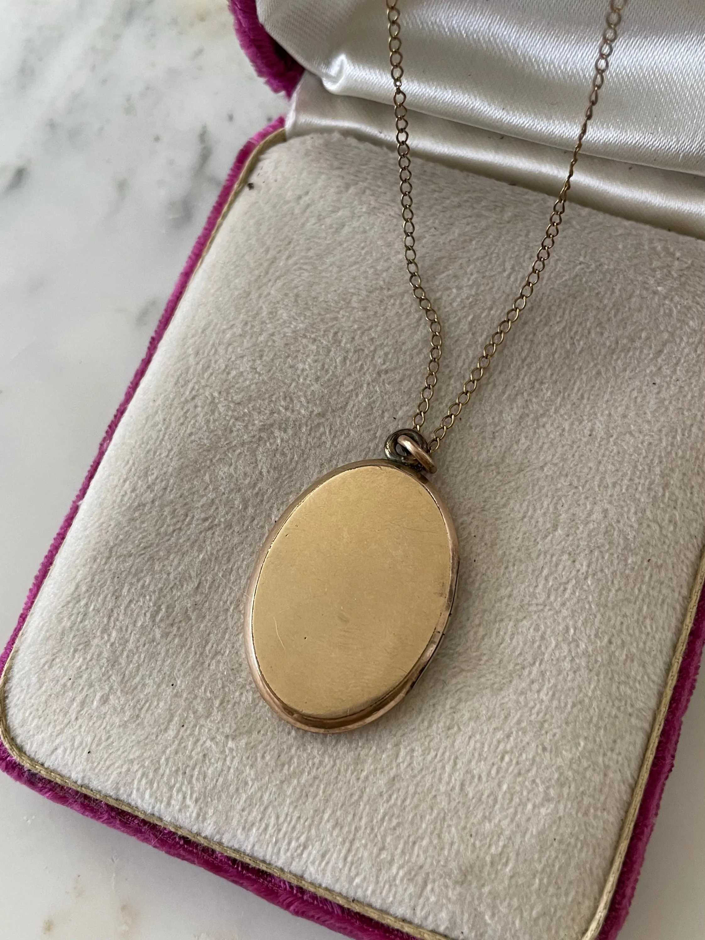 Victorian 12K Gold-fill Locket