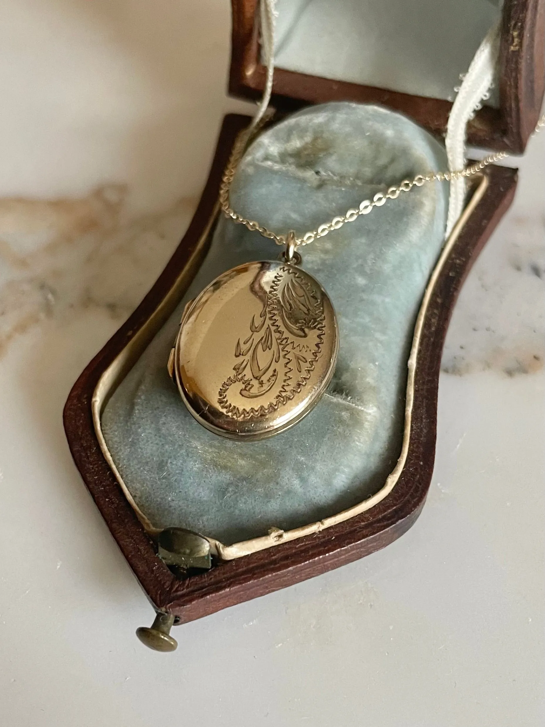 Vintage Zuzanna Gold Locket