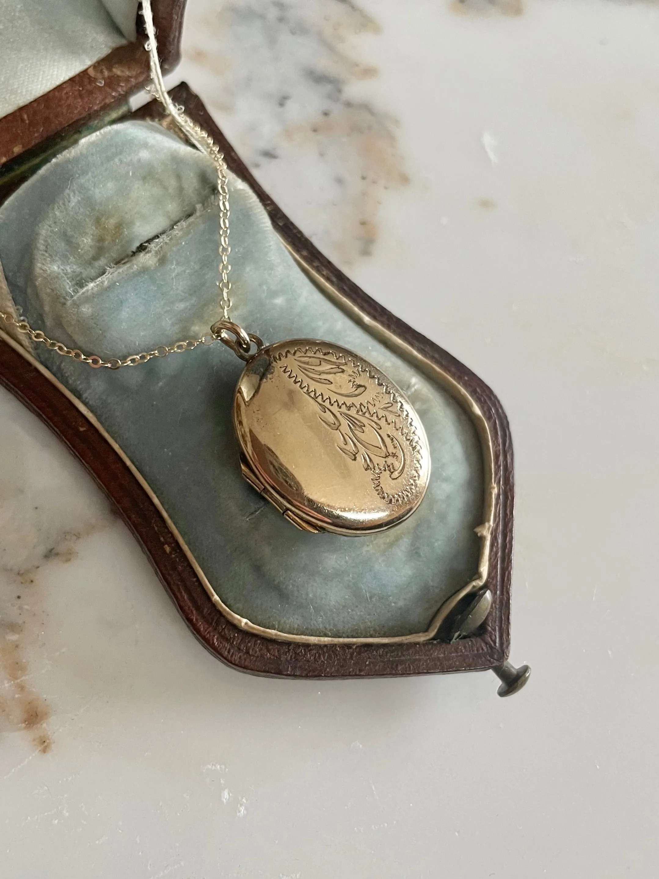 Vintage Zuzanna Gold Locket